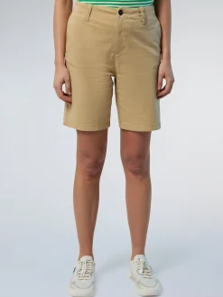 North Sails Shorts chino in gabardina*Donna Outlet|Pantaloncini