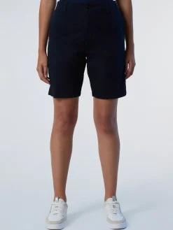 North Sails Shorts chino in gabardina*Donna Outlet|Pantaloncini