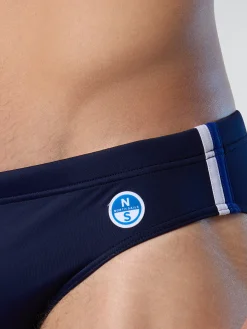 North Sails Slip mare a righe*Uomo Outlet|Costumi Da Bagno