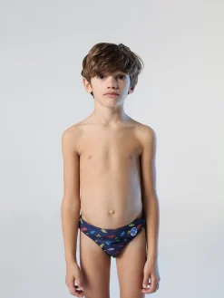 North Sails Slip mare con patch logo* Outlet|Costumi Da Bagno