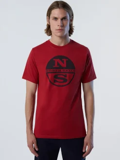North Sails T-shirt con logo stampato*Uomo Outlet