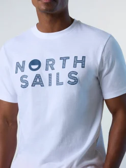 North Sails T-shirt con logo stampato*Uomo Outlet|Outlet