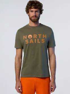 North Sails T-shirt con logo stampato*Uomo Outlet