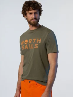 North Sails T-shirt con logo stampato*Uomo Outlet
