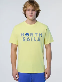 North Sails T-shirt con logo stampato*Uomo Outlet