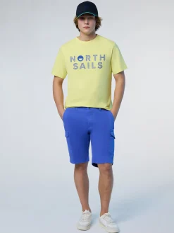 North Sails T-shirt con logo stampato*Uomo Outlet