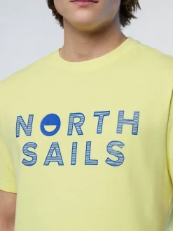 North Sails T-shirt con logo stampato*Uomo Outlet