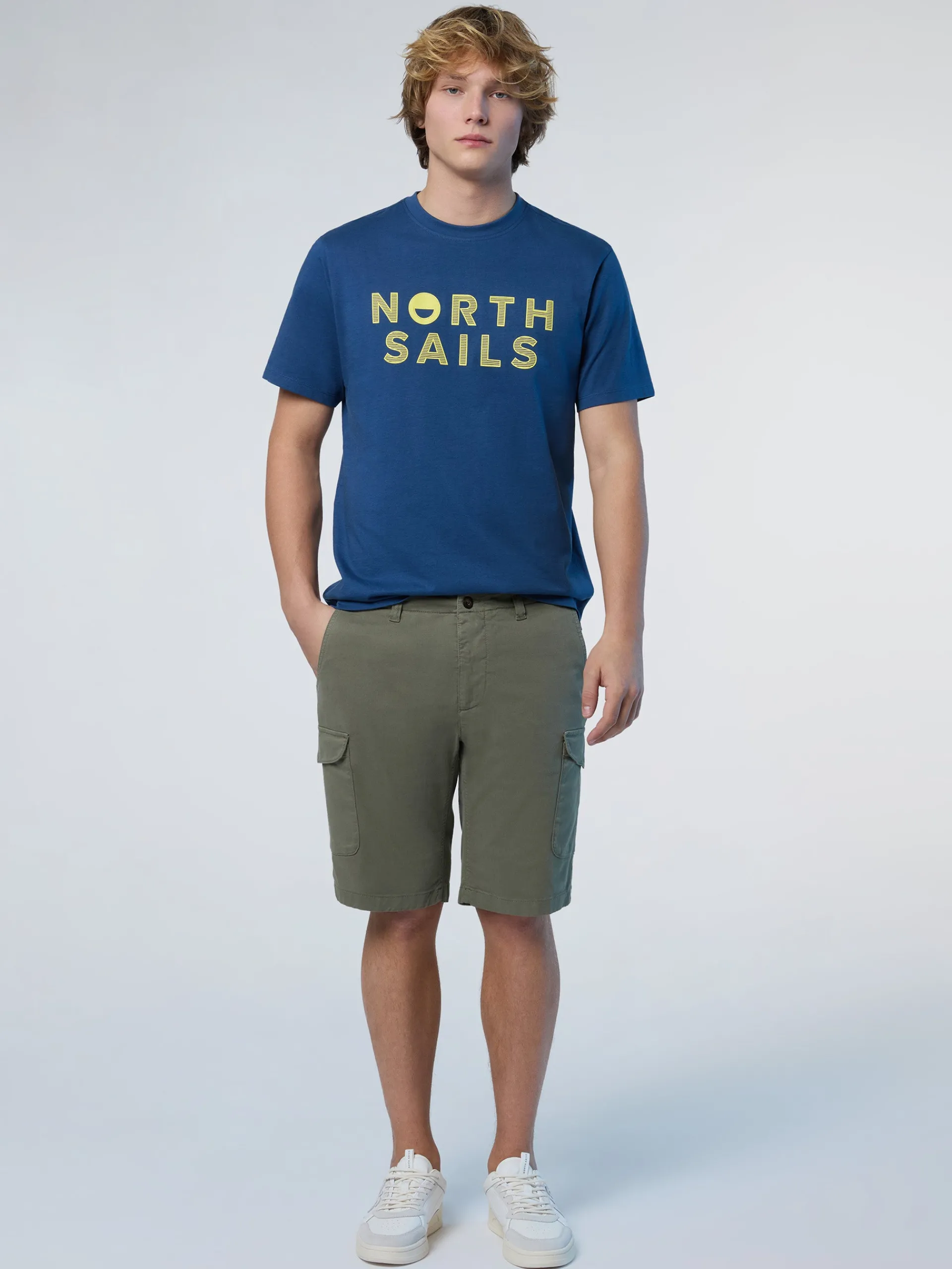 North Sails T-shirt con logo stampato*Uomo Outlet