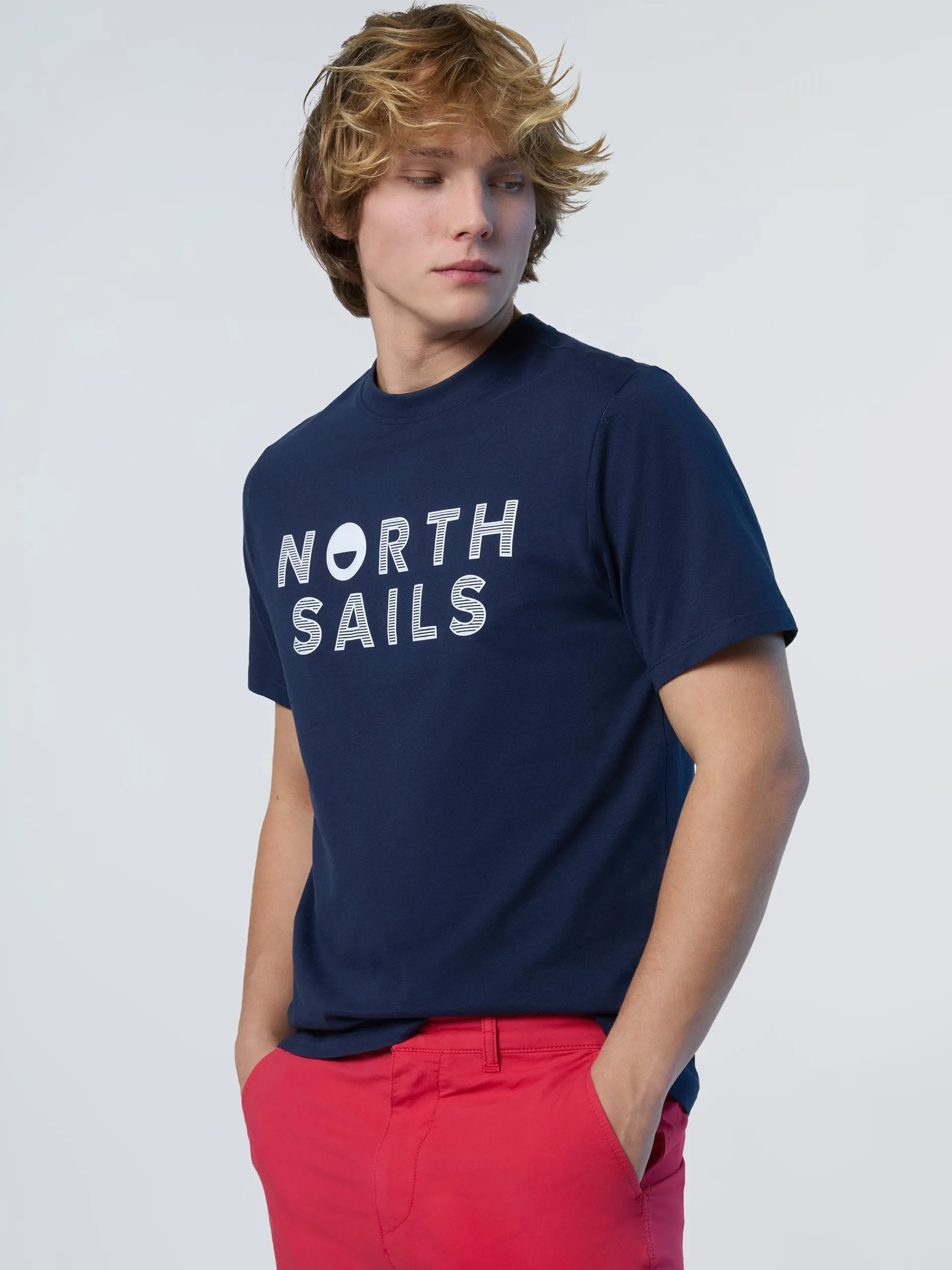 North Sails T-shirt con logo stampato*Uomo Outlet