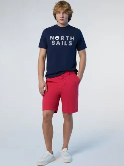 North Sails T-shirt con logo stampato*Uomo Outlet