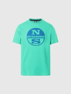 North Sails T-shirt con maxi logo*Uomo Outlet