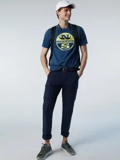 North Sails T-shirt con maxi logo*Uomo Outlet