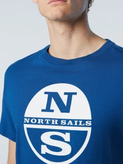 North Sails T-shirt con maxi logo*Uomo Outlet