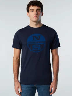 North Sails T-shirt con maxi logo*Uomo Outlet