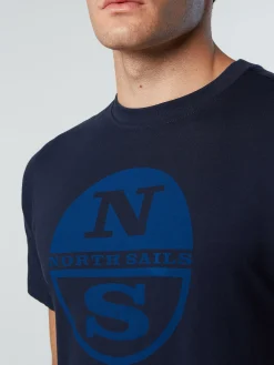 North Sails T-shirt con maxi logo*Uomo Outlet