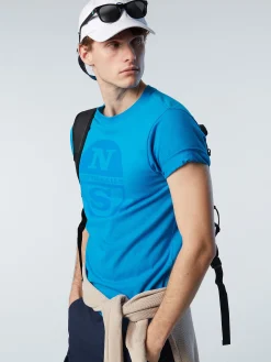 North Sails T-shirt con maxi logo*Uomo Outlet