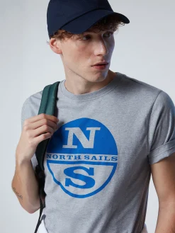 North Sails T-shirt con maxi logo*Uomo Outlet