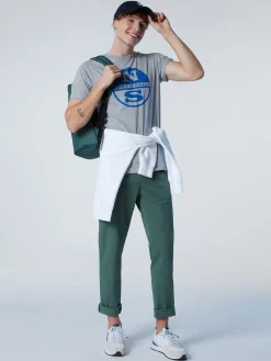 North Sails T-shirt con maxi logo*Uomo Outlet