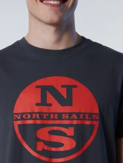 North Sails T-shirt con maxi logo*Uomo Outlet