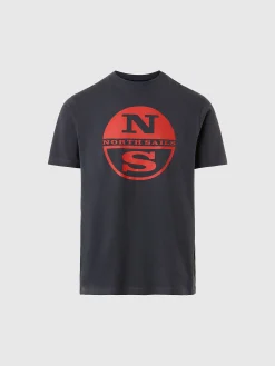 North Sails T-shirt con maxi logo*Uomo Outlet