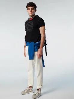 North Sails T-shirt con maxi logo*Uomo Outlet