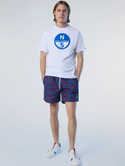 North Sails T-shirt con maxi logo*Uomo T-shirts
