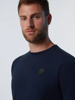 North Sails T-shirt con patch North Tech*Uomo Outlet