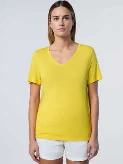 North Sails T-shirt con scollo a V*Donna Outlet|T-shirts