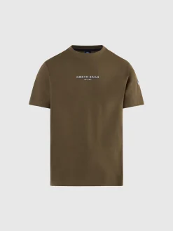 North Sails T-shirt con stampa heritage*Uomo Outlet
