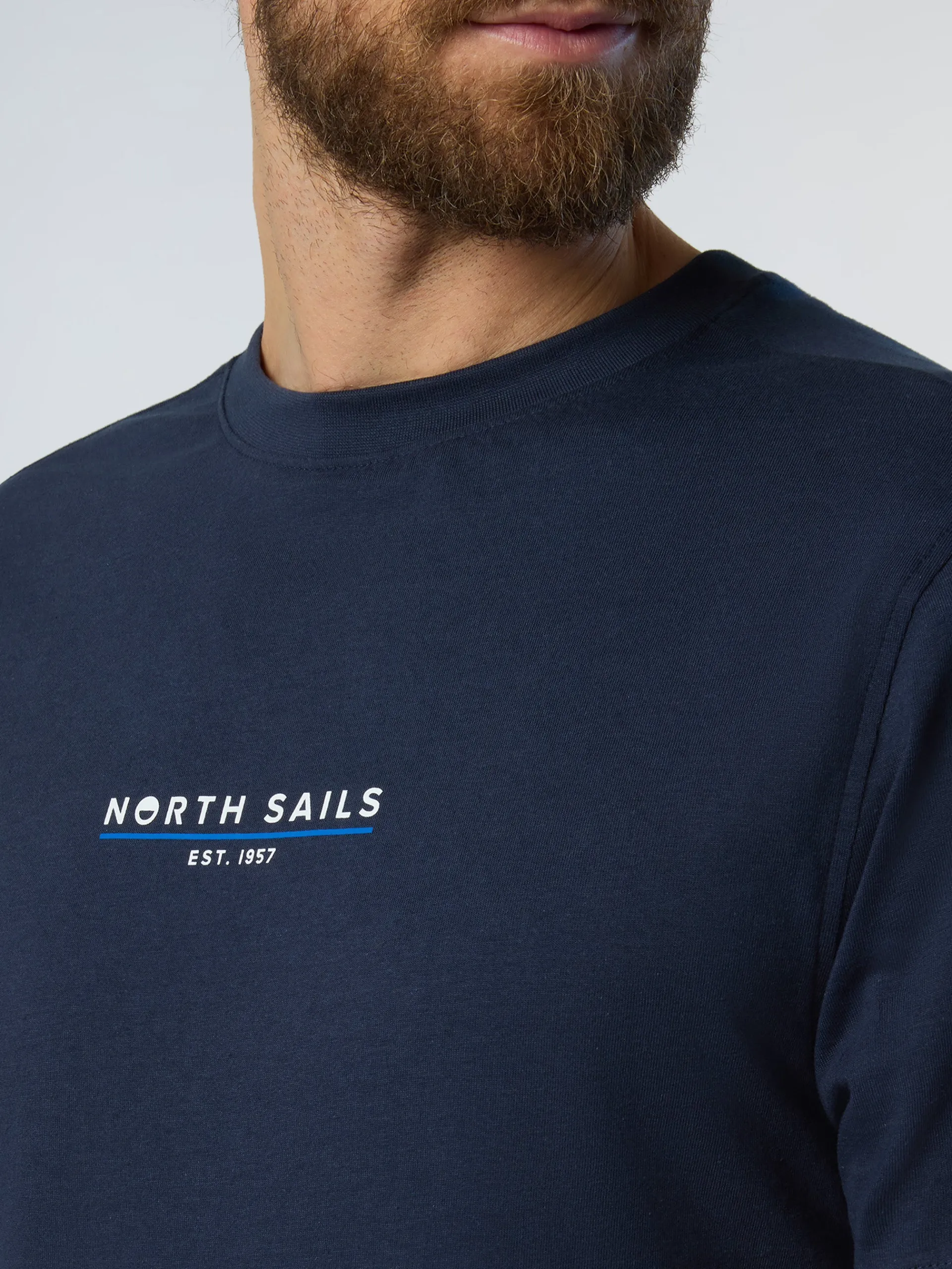 North Sails T-shirt con stampa heritage*Uomo Outlet