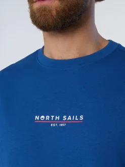 North Sails T-shirt con stampa heritage*Uomo Outlet