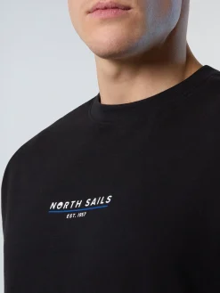 North Sails T-shirt con stampa heritage*Uomo Outlet