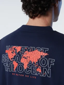 North Sails T-shirt con stampa lettering*Uomo Outlet