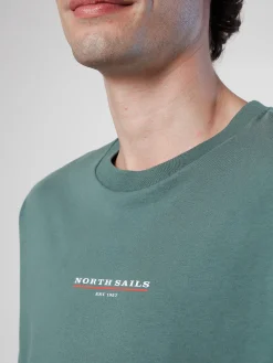 North Sails T-shirt con stampa lettering*Uomo Outlet