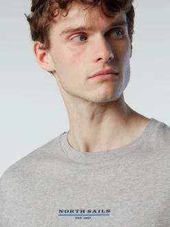 North Sails T-shirt con stampa lettering*Uomo Outlet