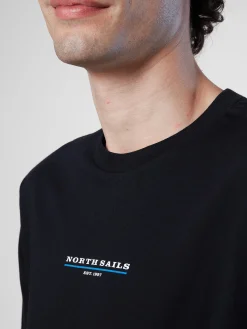 North Sails T-shirt con stampa lettering*Uomo Outlet