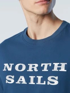 North Sails T-shirt con stampa lettering*Uomo Outlet
