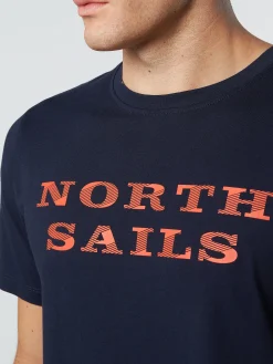 North Sails T-shirt con stampa lettering*Uomo Outlet