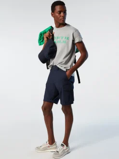 North Sails T-shirt con stampa lettering*Uomo Outlet