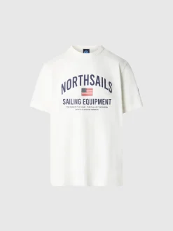North Sails T-shirt con stampa lettering*Uomo T-shirts