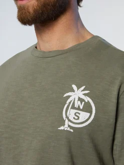 North Sails T-shirt con stampa palme*Uomo Outlet|Outlet