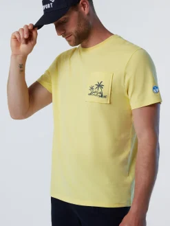 North Sails T-shirt con stampa palme*Uomo Outlet|Outlet
