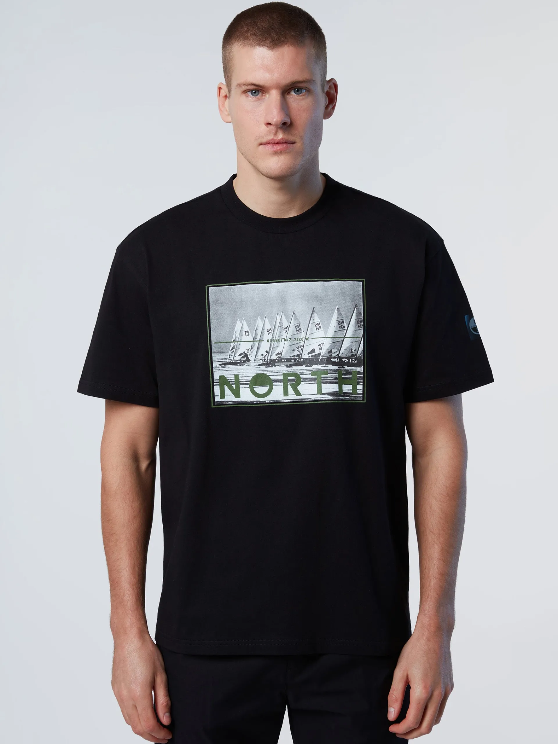 North Sails T-shirt con stampa vintage*Uomo T-shirts