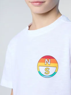 North Sails T-shirt con stampe arcobaleno* Outlet|T-shirts