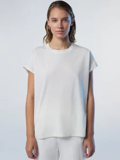 North Sails T-shirt in cotone organico*Donna Outlet|T-shirts