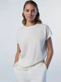 North Sails T-shirt in cotone organico*Donna Outlet|T-shirts