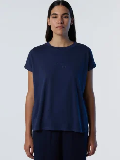 North Sails T-shirt in cotone organico*Donna Outlet|T-shirts