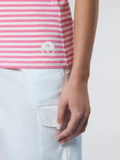 North Sails T-shirt in modal con taschino*Donna Outlet|T-shirts