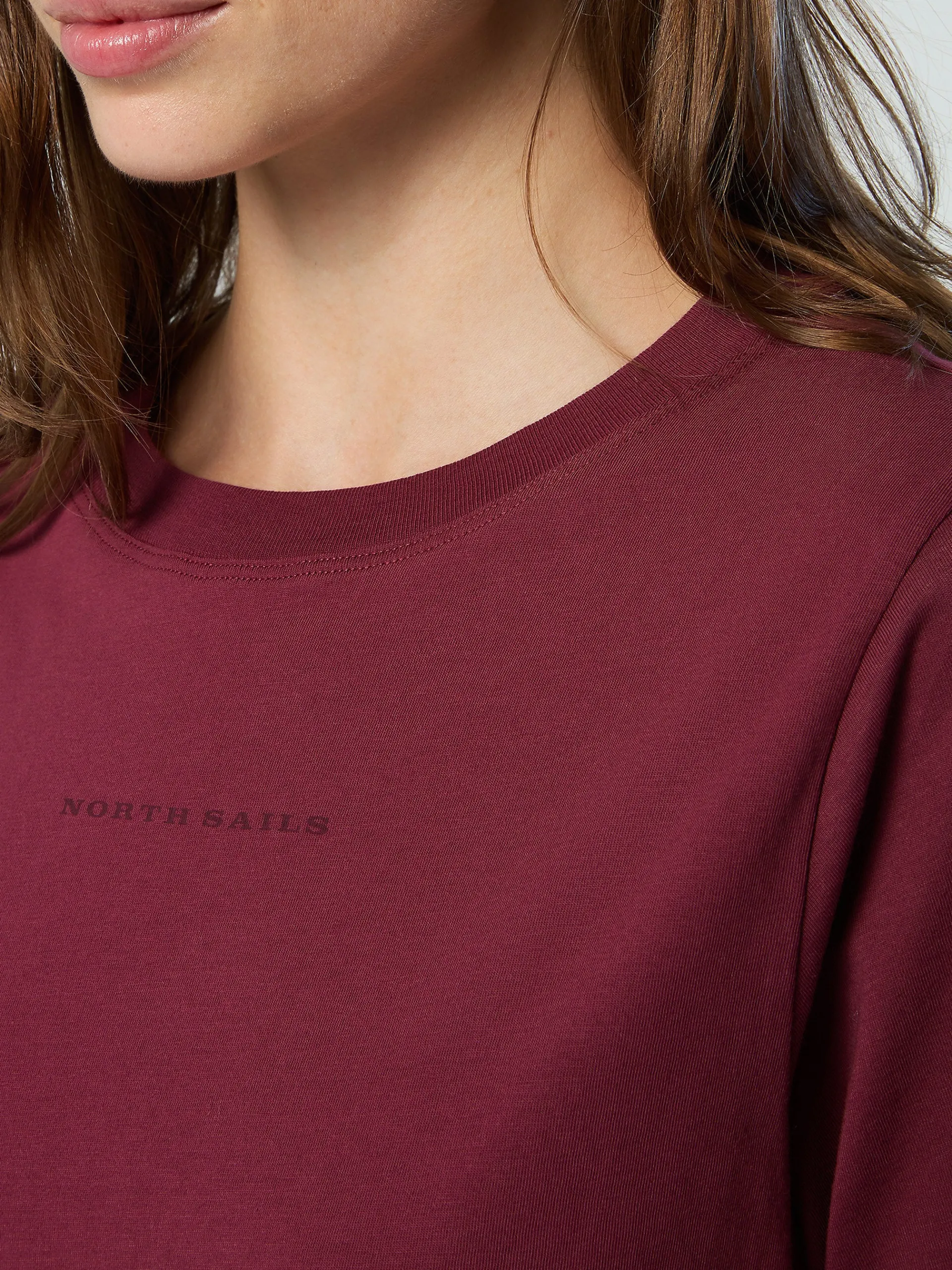 North Sails T-shirt slim fit con logo*Donna Outlet|T-shirts